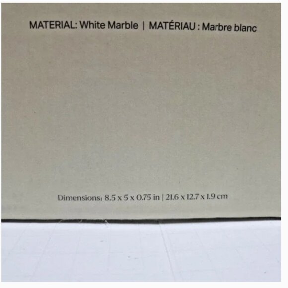 THE POLISHED JAR LAURELI MARBLE TRAY (NWT) - Picture 11 of 12